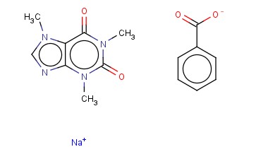<span class='lighter'>SODIUM</span> <span class='lighter'>CAFFEINE</span> <span class='lighter'>BENZOATE</span>