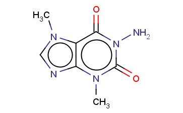 5-<span class='lighter'>氨基</span>-<span class='lighter'>3,7</span>-<span class='lighter'>二甲基</span><span class='lighter'>黄嘌呤</span>