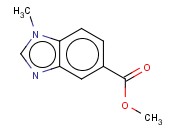 <span class='lighter'>1H-BENZIMIDAZOLE-5-CARBOXYLIC</span> ACID,<span class='lighter'>1-METHYL-</span>,METHYL <span class='lighter'>ESTER</span>
