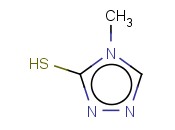 3-<span class='lighter'>巯基</span>-4-甲基-4H-1,2,4-三氮唑