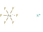 六<span class='lighter'>氟</span>砷(V)<span class='lighter'>酸</span>钾