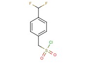 [4-(DIFLUOROMETHYL)PHENYL]METHANESULFONYL CHLORIDE
