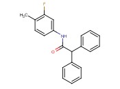 N-(3-Fluoro-4-methylphenyl)-2,2-diphenylacetamide