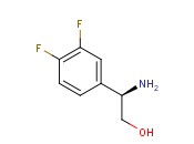 (R)-2-(<span class='lighter'>3,4-Difluorophenyl</span>)-2-aminoethanol