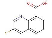 3-FLUOROQUINOLINE-8-<span class='lighter'>CARBOXYLIC</span> ACID