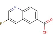 3-FLUOROQUINOLINE-6-<span class='lighter'>CARBOXYLIC</span> ACID