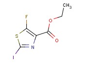 ETHYL 5-<span class='lighter'>FLUORO-2-IODOTHIAZOLE-4-CARBOXYLATE</span>