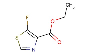 ETHYL 5-FLUOROTHIAZOLE-4-<span class='lighter'>CARBOXYLATE</span>