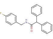 N-(4-Fluorobenzyl)-2,2-diphenylacetamide