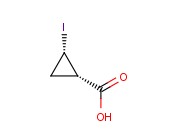 Cis-2-iodocyclopropanecarboxylic acid