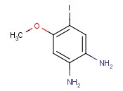 4-碘-5-甲氧基-<span class='lighter'>1,2</span>-苯二胺