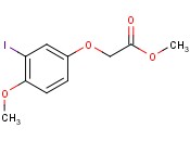 Acetic acid, 2-(3-iodo-4-methoxyphenoxy)- methyl ester