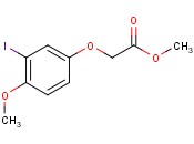 <span class='lighter'>Acetic</span> acid, 2-(3-iodo-4-methoxyphenoxy)- methyl <span class='lighter'>ester</span>