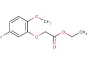 Acetic acid, 2-(5-iodo-2-<span class='lighter'>methoxyphenoxy</span>)- ethyl ester