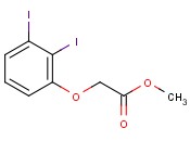 Acetic acid, 2-(2,3-diiodophenoxy)- methyl <span class='lighter'>ester</span>