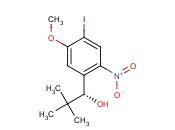 (R)-1-(4-Iodo-5-methoxy-2-nitrophenyl)-2,2-dimethylpropan-1-<span class='lighter'>ol</span>