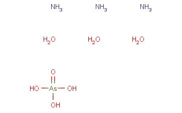 砷酸铵<span class='lighter'>三水</span>