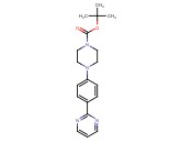 <span class='lighter'>TERT-BUTYL</span> 4-(4-(PYRIMIDIN-2-YL)PHENYL)PIPERAZINE-1-CARBOXYLATE