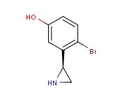 3-((2S)AZIRIDIN-2-YL)-4-<span class='lighter'>BROMOPHENOL</span>