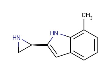 2-((2R)AZIRIDIN-2-YL)-<span class='lighter'>7-METHYLINDOLE</span>