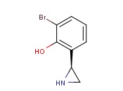 2-((2S)AZIRIDIN-2-YL)-6-<span class='lighter'>BROMOPHENOL</span>