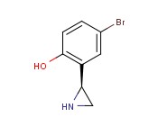 2-((2S)AZIRIDIN-2-YL)-4-<span class='lighter'>BROMOPHENOL</span>