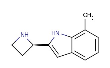 2-((2R)AZETIDIN-2-YL)-<span class='lighter'>7-METHYLINDOLE</span>