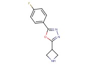 2-<span class='lighter'>AZETIDIN</span>-3-YL-5-(4-FLUORO-PHENYL)-[1,3,4]OXADIAZOLE