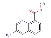 METHYL 3-AMINOQUINOLINE-8-<span class='lighter'>CARBOXYLATE</span>