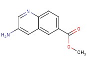 METHYL 3-AMINOQUINOLINE-6-<span class='lighter'>CARBOXYLATE</span>