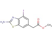 methyl (2-amino-4-iodo-1,3-benzothiazol-6-yl)acetate