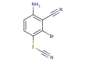 4-<span class='lighter'>amino-2-bromo</span>-3-cyanophenyl thiocyanate