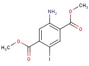 <span class='lighter'>Dimethyl</span> 2-<span class='lighter'>amino</span>-5-iodoterephthalate