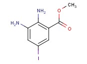 <span class='lighter'>Benzoic</span> acid, 2,3-diamino-5-iodo-, methyl ester