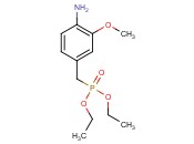 <span class='lighter'>diethyl</span> 4-amino-3-methoxybenzylphosphonate