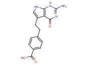 4-[2-(2-amino-4,7-dihydro-4-oxo-1H-pyrrolo[2,3-d]pyrimidin -5-yl)ethyl]benzoic acid