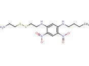 N1-(2-((2-aminoethyl)disulfanyl)ethyl)-N3-butyl-4,6-dinitrobenzene-1,<span class='lighter'>3-diamine</span>