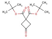 DI-<span class='lighter'>TERT</span>-BUTYL 3-OXOCYCLOBUTANE-1,1-DICARBOXYLATE