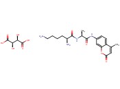 L-LYSYL-L-ALANINE 4-METHYLCOUMARYL-7-AMIDE <span class='lighter'>TARTRATE</span> FORM