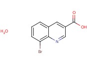 8-Bromoquinoline-3-carboxylic acid <span class='lighter'>hydrate</span>