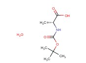 (R)-2-((<span class='lighter'>tert</span>-Butoxycarbonyl)<span class='lighter'>amino</span>)propanoic acid hydrate