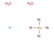 四溴金(III)酸钾<span class='lighter'>二水合物</span>