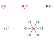二<span class='lighter'>水</span>六氯锇(IV)酸钠