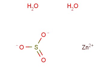 <span class='lighter'>二水</span>亚硫酸锌