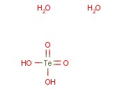 碲<span class='lighter'>酸</span>二<span class='lighter'>水</span>