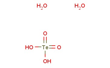 碲酸<span class='lighter'>二水</span>