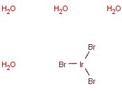 溴化铱(III)四<span class='lighter'>水</span>