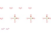 硫酸铈(III )五<span class='lighter'>水</span>