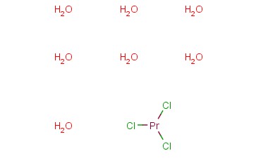 <span class='lighter'>三</span>氯化镨七<span class='lighter'>水</span>