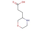 3-(MORPHOLIN-3-<span class='lighter'>YL</span>)<span class='lighter'>PROPANOIC</span> ACID